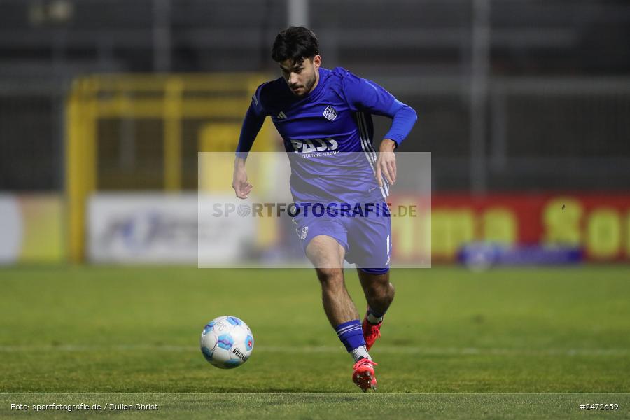 sport, action, Stadion am Schönbusch, SVA, SV Viktoria Aschaffenburg, Regionalliga Bayern, Fussball, DJK Vilzing, DJK, BFV, Aschaffenburg, 25. Spieltag, 19.03.2025 - Bild-ID: 2472659