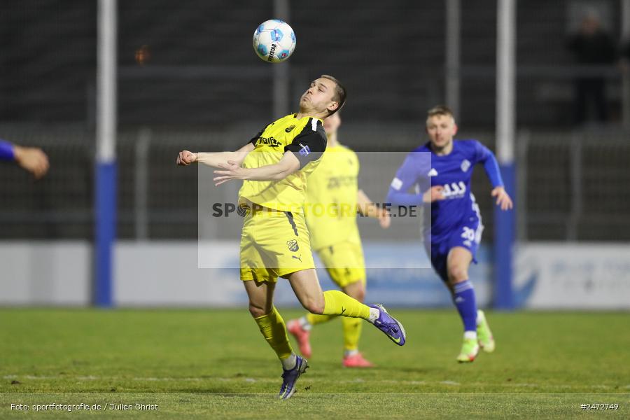 sport, action, Stadion am Schönbusch, SVA, SV Viktoria Aschaffenburg, Regionalliga Bayern, Fussball, DJK Vilzing, DJK, BFV, Aschaffenburg, 25. Spieltag, 19.03.2025 - Bild-ID: 2472749