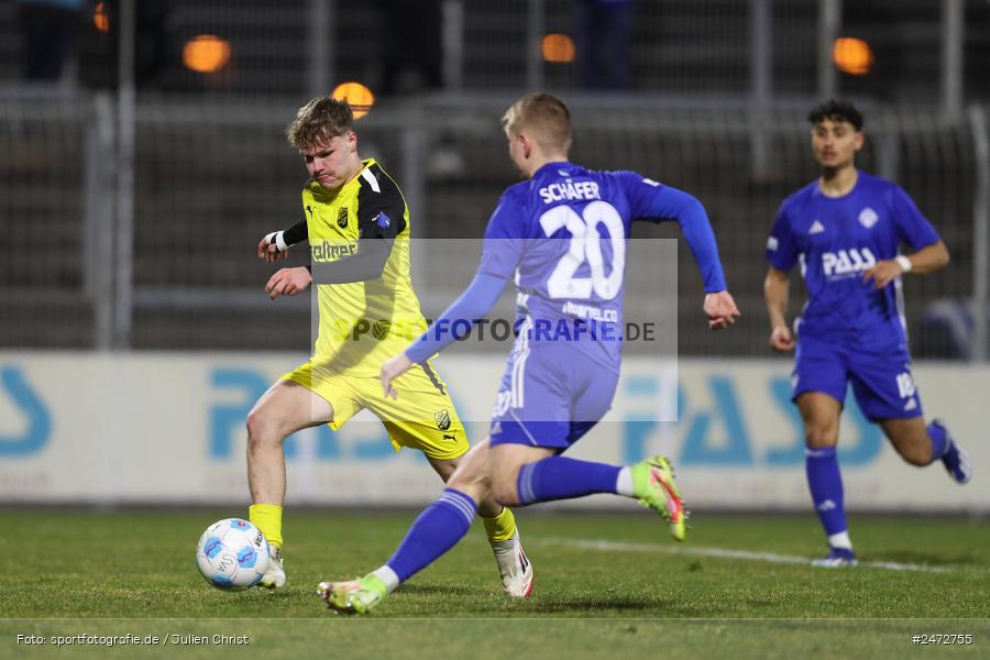 sport, action, Stadion am Schönbusch, SVA, SV Viktoria Aschaffenburg, Regionalliga Bayern, Fussball, DJK Vilzing, DJK, BFV, Aschaffenburg, 25. Spieltag, 19.03.2025 - Bild-ID: 2472755