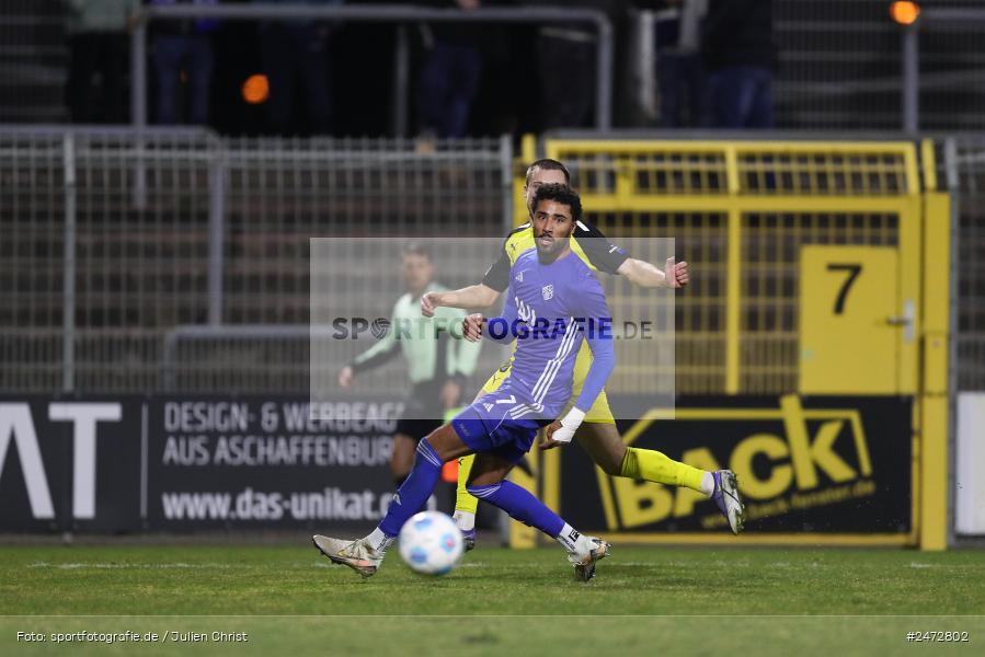 sport, action, Stadion am Schönbusch, SVA, SV Viktoria Aschaffenburg, Regionalliga Bayern, Fussball, DJK Vilzing, DJK, BFV, Aschaffenburg, 25. Spieltag, 19.03.2025 - Bild-ID: 2472802