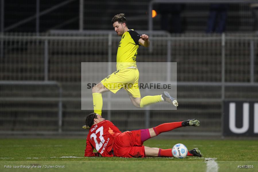 sport, action, Stadion am Schönbusch, SVA, SV Viktoria Aschaffenburg, Regionalliga Bayern, Fussball, DJK Vilzing, DJK, BFV, Aschaffenburg, 25. Spieltag, 19.03.2025 - Bild-ID: 2472853