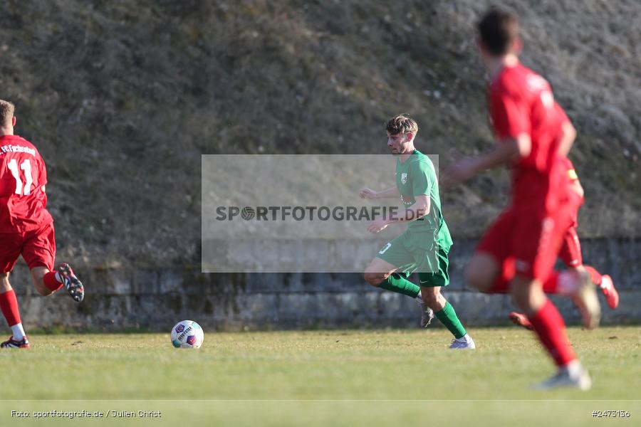 sport, action, SV Alemannia Haibach, Landesliga Nordwest, Kohlenberg-Arena, HAI, Fussball, Fuchsstadt, FCF, BFV, 26. Spieltag, 22.03.2025, 1. FC Fuchsstadt - Bild-ID: 2473136