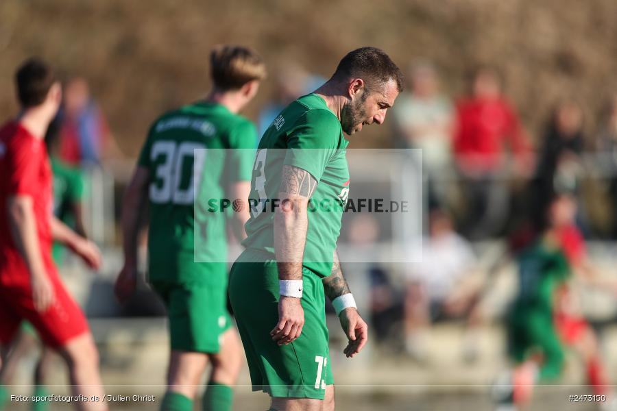 sport, action, SV Alemannia Haibach, Landesliga Nordwest, Kohlenberg-Arena, HAI, Fussball, Fuchsstadt, FCF, BFV, 26. Spieltag, 22.03.2025, 1. FC Fuchsstadt - Bild-ID: 2473150