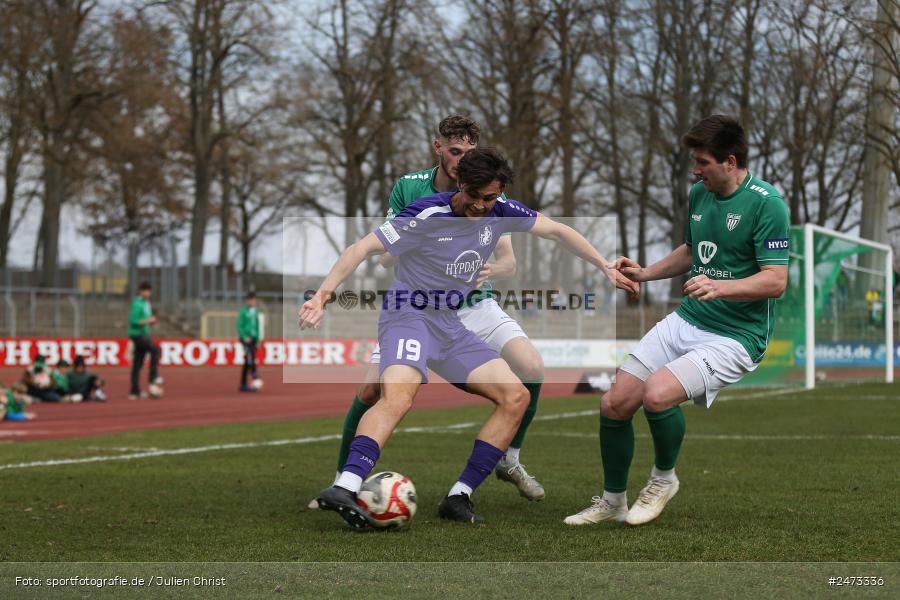 sport, action, TSV Schwaben Augsburg, TSV, Schweinfurt, Sachs-Stadion, Regionalliga Bayern, Fussball, FCS, BFV, 26. Spieltag, 22.03.2025, 1. FC Schweinfurt 1905 - Bild-ID: 2473336 sport, action, TSV Schwaben Augsburg, TSV, Schweinfurt, Sachs-Stadion, Regionalliga Bayern, Fussball, FCS, BFV, 26. Spieltag, 22.03.2025, 1. FC Schweinfurt 1905 - Bild-ID: 2473336