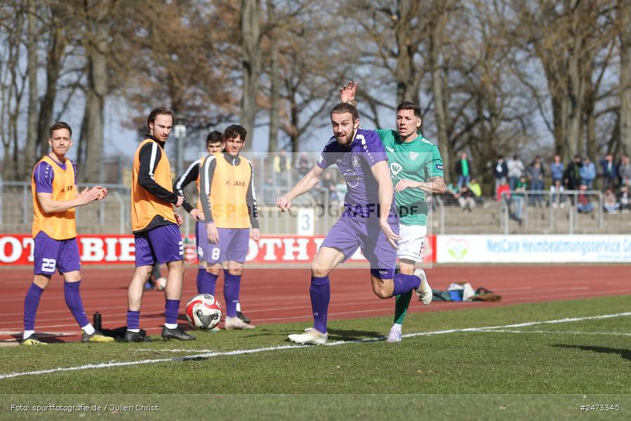 sport, action, TSV Schwaben Augsburg, TSV, Schweinfurt, Sachs-Stadion, Regionalliga Bayern, Fussball, FCS, BFV, 26. Spieltag, 22.03.2025, 1. FC Schweinfurt 1905 - Bild-ID: 2473345