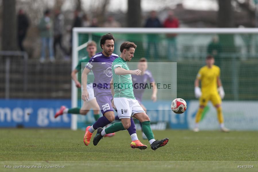 sport, action, TSV Schwaben Augsburg, TSV, Schweinfurt, Sachs-Stadion, Regionalliga Bayern, Fussball, FCS, BFV, 26. Spieltag, 22.03.2025, 1. FC Schweinfurt 1905 - Bild-ID: 2473359