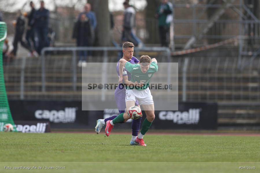 sport, action, TSV Schwaben Augsburg, TSV, Schweinfurt, Sachs-Stadion, Regionalliga Bayern, Fussball, FCS, BFV, 26. Spieltag, 22.03.2025, 1. FC Schweinfurt 1905 - Bild-ID: 2473360