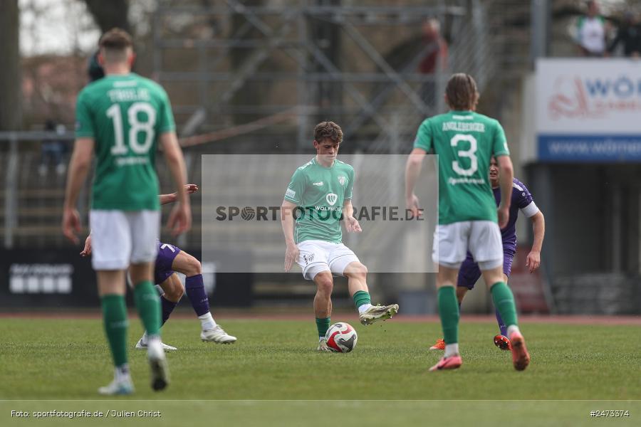 sport, action, TSV Schwaben Augsburg, TSV, Schweinfurt, Sachs-Stadion, Regionalliga Bayern, Fussball, FCS, BFV, 26. Spieltag, 22.03.2025, 1. FC Schweinfurt 1905 - Bild-ID: 2473374