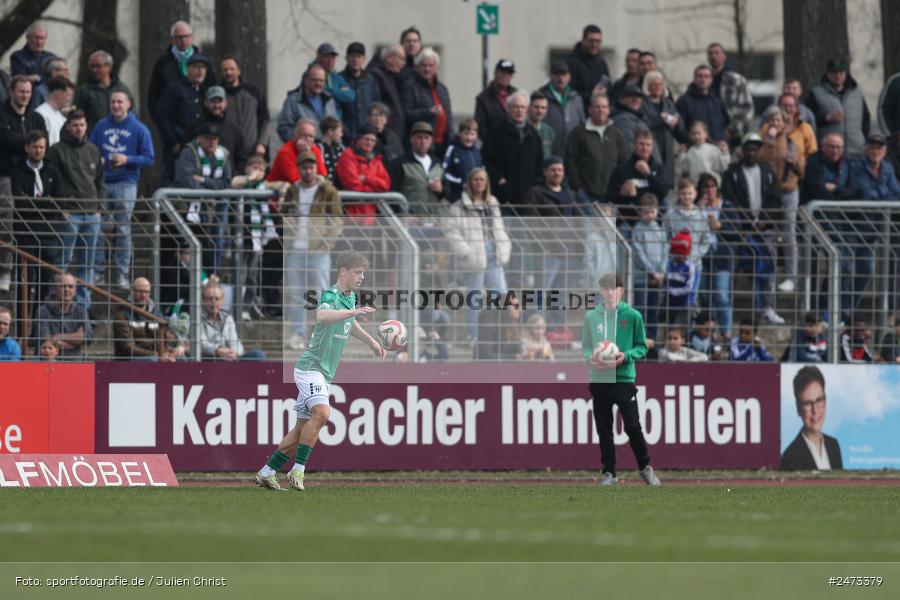 sport, action, TSV Schwaben Augsburg, TSV, Schweinfurt, Sachs-Stadion, Regionalliga Bayern, Fussball, FCS, BFV, 26. Spieltag, 22.03.2025, 1. FC Schweinfurt 1905 - Bild-ID: 2473379