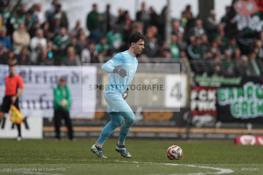 sport, action, TSV Schwaben Augsburg, TSV, Schweinfurt, Sachs-Stadion, Regionalliga Bayern, Fussball, FCS, BFV, 26. Spieltag, 22.03.2025, 1. FC Schweinfurt 1905 - Bild-ID: 2473383