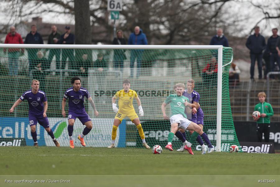 sport, action, TSV Schwaben Augsburg, TSV, Schweinfurt, Sachs-Stadion, Regionalliga Bayern, Fussball, FCS, BFV, 26. Spieltag, 22.03.2025, 1. FC Schweinfurt 1905 - Bild-ID: 2473401