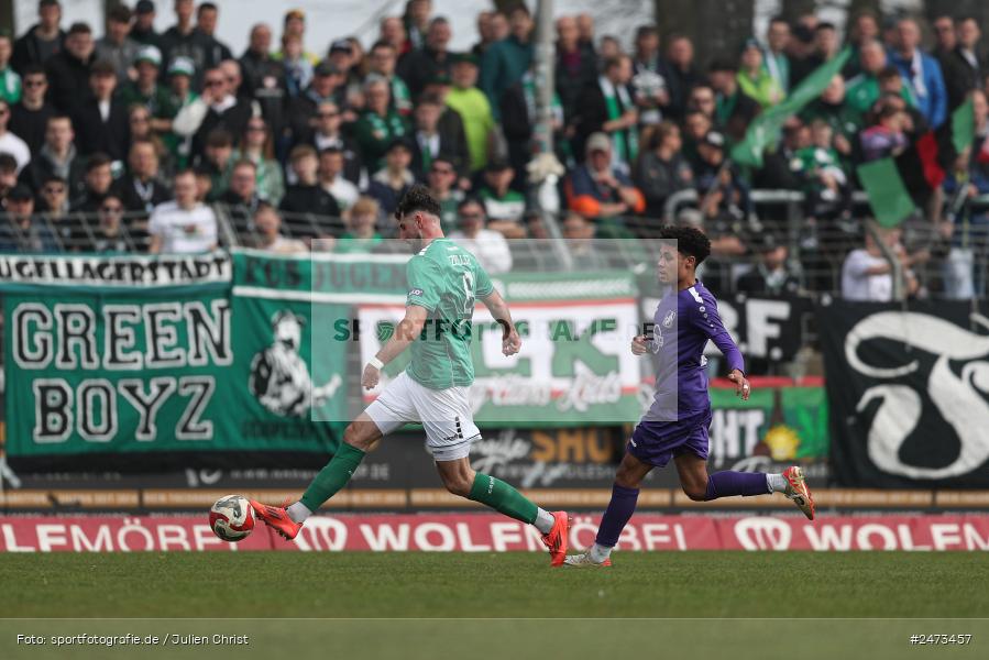 sport, action, TSV Schwaben Augsburg, TSV, Schweinfurt, Sachs-Stadion, Regionalliga Bayern, Fussball, FCS, BFV, 26. Spieltag, 22.03.2025, 1. FC Schweinfurt 1905 - Bild-ID: 2473457