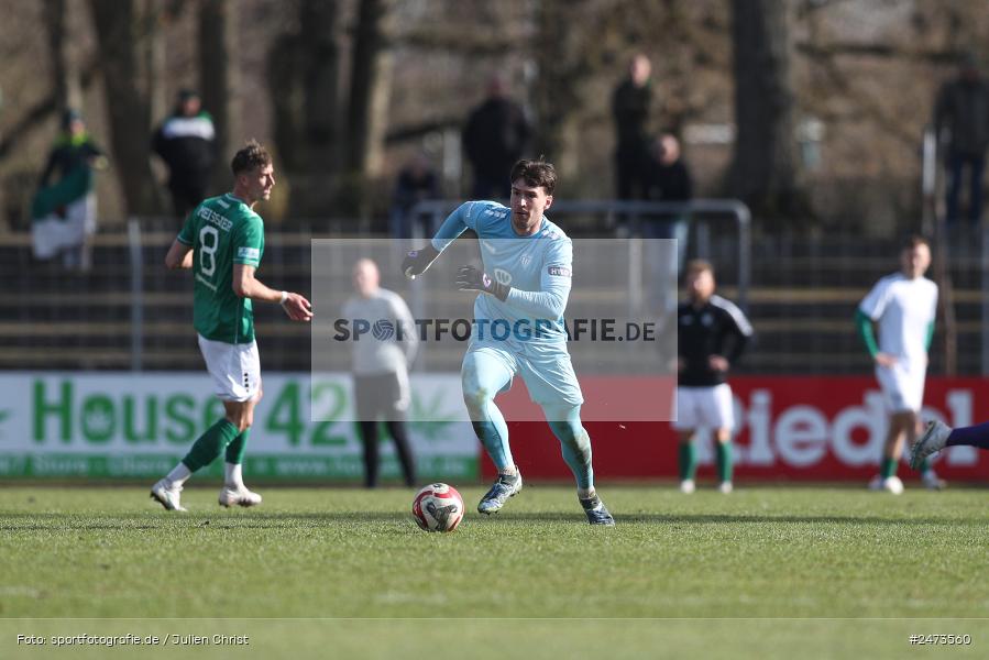 sport, action, TSV Schwaben Augsburg, TSV, Schweinfurt, Sachs-Stadion, Regionalliga Bayern, Fussball, FCS, BFV, 26. Spieltag, 22.03.2025, 1. FC Schweinfurt 1905 - Bild-ID: 2473560