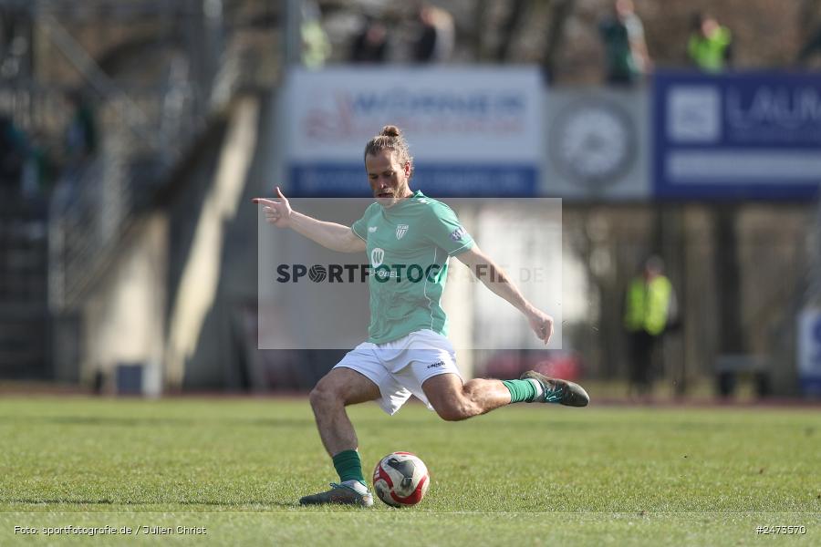 sport, action, TSV Schwaben Augsburg, TSV, Schweinfurt, Sachs-Stadion, Regionalliga Bayern, Fussball, FCS, BFV, 26. Spieltag, 22.03.2025, 1. FC Schweinfurt 1905 - Bild-ID: 2473570