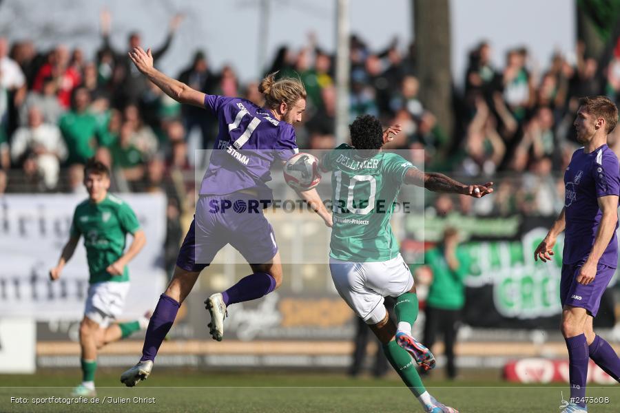 sport, action, TSV Schwaben Augsburg, TSV, Schweinfurt, Sachs-Stadion, Regionalliga Bayern, Fussball, FCS, BFV, 26. Spieltag, 22.03.2025, 1. FC Schweinfurt 1905 - Bild-ID: 2473608