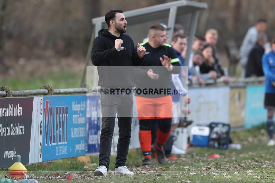 Sportgelände, Adelsberg, 23.03.2025, sport, action, BFV, Fussball, 18. Spieltag, A-Klasse Würzburg Gr. 5, SVS, FVWA, SV Schaippach, FV Wernfeld/Adelsberg - Bild-ID: 2473677