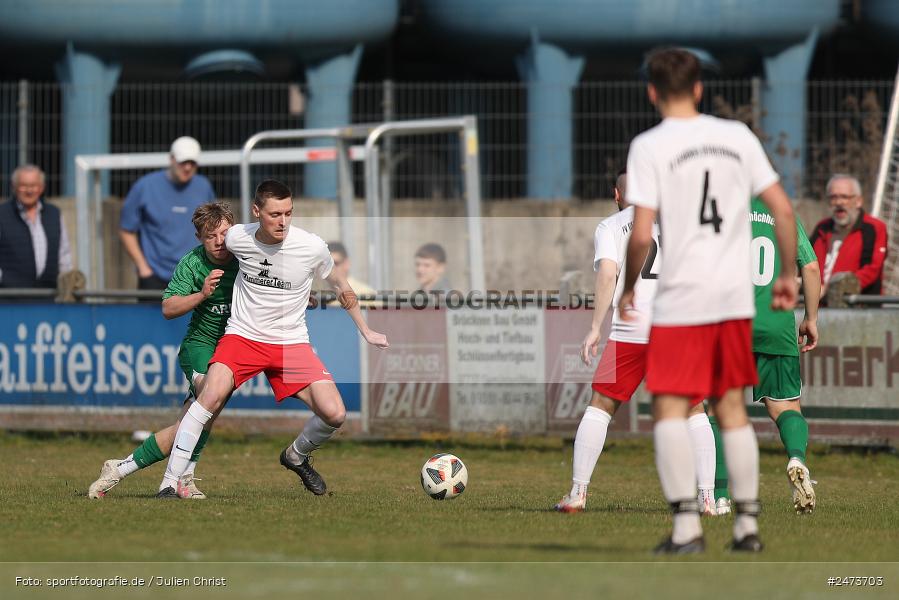 Sportgelände, Gemünden, 23.03.2025, sport, action, BFV, Fussball, 22. Spieltag, Kreisliga Würzburg Gr. 2, SVV, FVGS, SV Veitshöchheim, FV Gemünden/Seifriedsburg - Bild-ID: 2473703