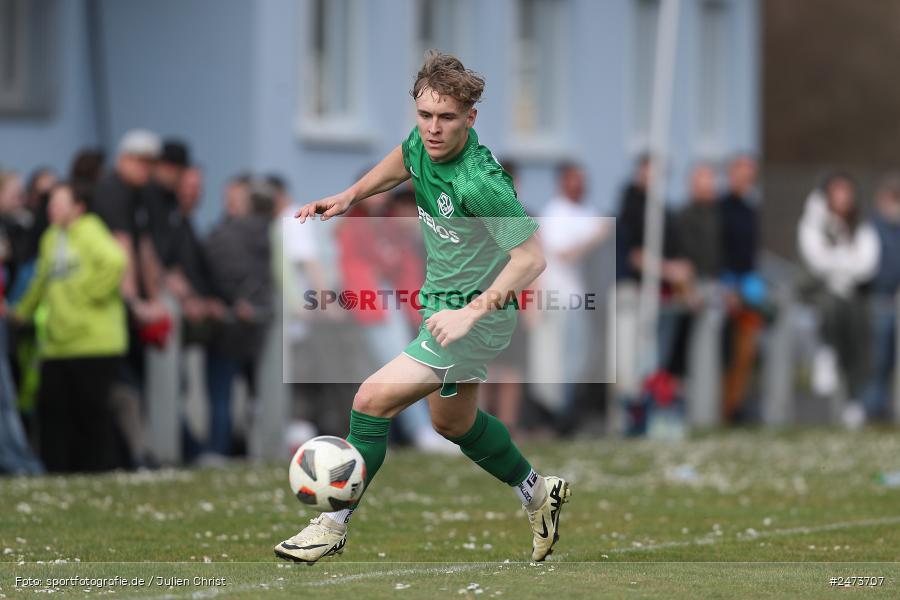 Sportgelände, Gemünden, 23.03.2025, sport, action, BFV, Fussball, 22. Spieltag, Kreisliga Würzburg Gr. 2, SVV, FVGS, SV Veitshöchheim, FV Gemünden/Seifriedsburg - Bild-ID: 2473707