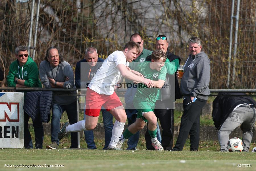 Sportgelände, Gemünden, 23.03.2025, sport, action, BFV, Fussball, 22. Spieltag, Kreisliga Würzburg Gr. 2, SVV, FVGS, SV Veitshöchheim, FV Gemünden/Seifriedsburg - Bild-ID: 2473711