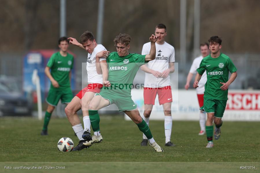 Sportgelände, Gemünden, 23.03.2025, sport, action, BFV, Fussball, 22. Spieltag, Kreisliga Würzburg Gr. 2, SVV, FVGS, SV Veitshöchheim, FV Gemünden/Seifriedsburg - Bild-ID: 2473714 Sportgelände, Gemünden, 23.03.2025, sport, action, BFV, Fussball, 22. Spieltag, Kreisliga Würzburg Gr. 2, SVV, FVGS, SV Veitshöchheim, FV Gemünden/Seifriedsburg - Bild-ID: 2473714