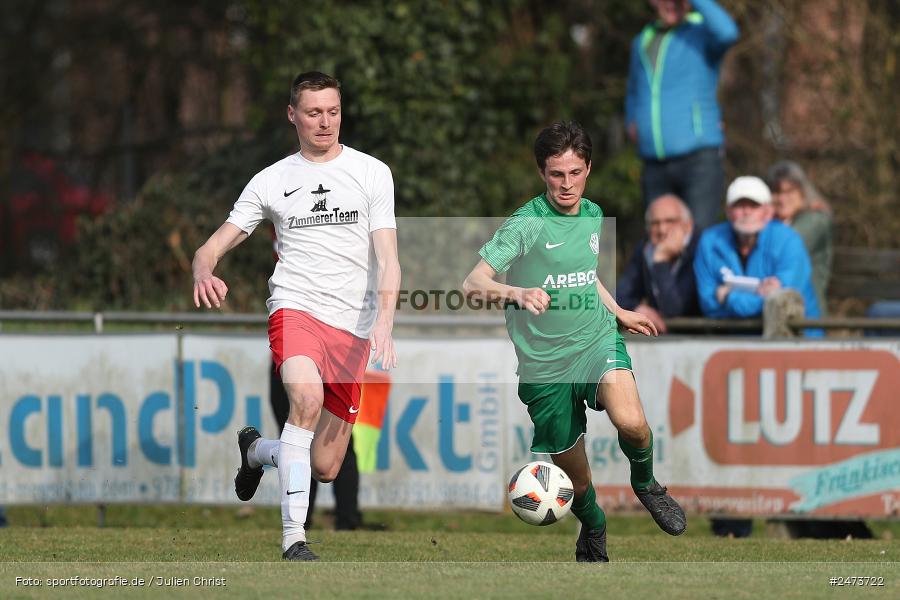 Sportgelände, Gemünden, 23.03.2025, sport, action, BFV, Fussball, 22. Spieltag, Kreisliga Würzburg Gr. 2, SVV, FVGS, SV Veitshöchheim, FV Gemünden/Seifriedsburg - Bild-ID: 2473722