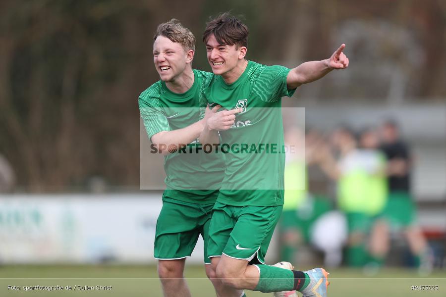 Sportgelände, Gemünden, 23.03.2025, sport, action, BFV, Fussball, 22. Spieltag, Kreisliga Würzburg Gr. 2, SVV, FVGS, SV Veitshöchheim, FV Gemünden/Seifriedsburg - Bild-ID: 2473723