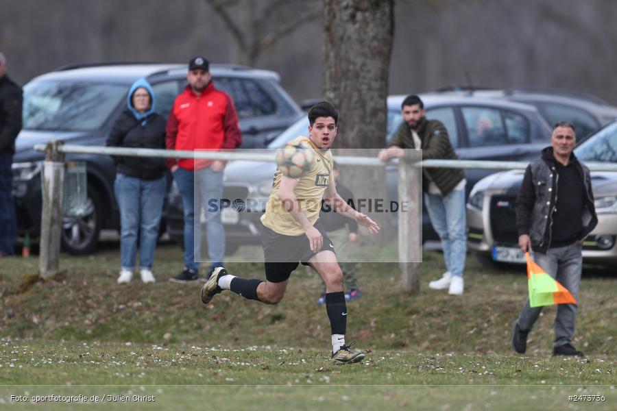 sport, action, Sportgelände, SVS, SV Schaippach, Fussball, FVWA, FV Wernfeld/Adelsberg, BFV, Adelsberg, A-Klasse Würzburg Gr. 5, 23.03.2025, 18. Spieltag - Bild-ID: 2473736