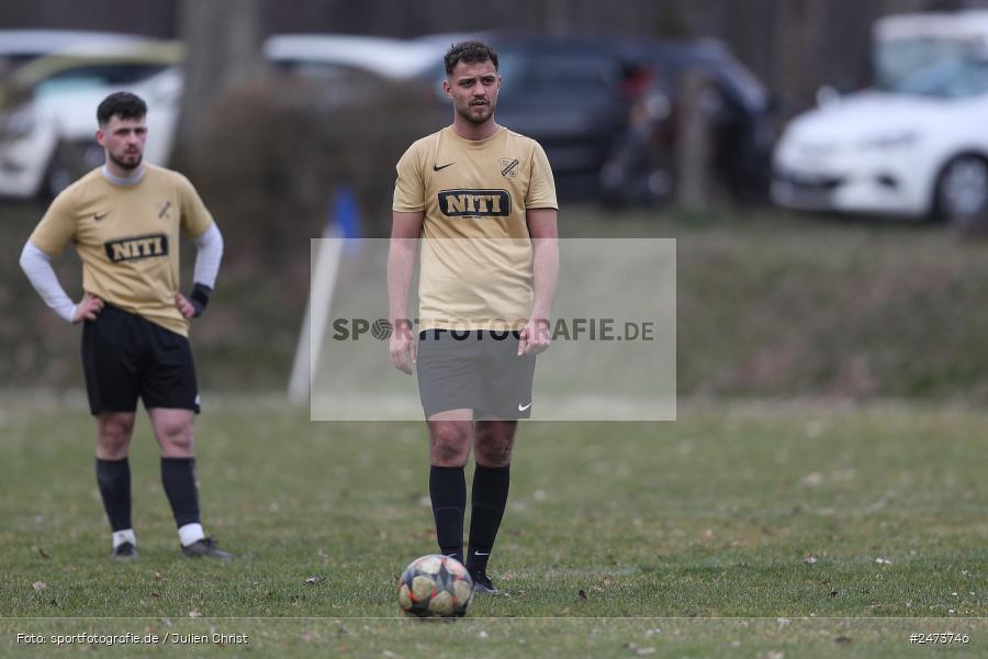 sport, action, Sportgelände, SVS, SV Schaippach, Fussball, FVWA, FV Wernfeld/Adelsberg, BFV, Adelsberg, A-Klasse Würzburg Gr. 5, 23.03.2025, 18. Spieltag - Bild-ID: 2473746