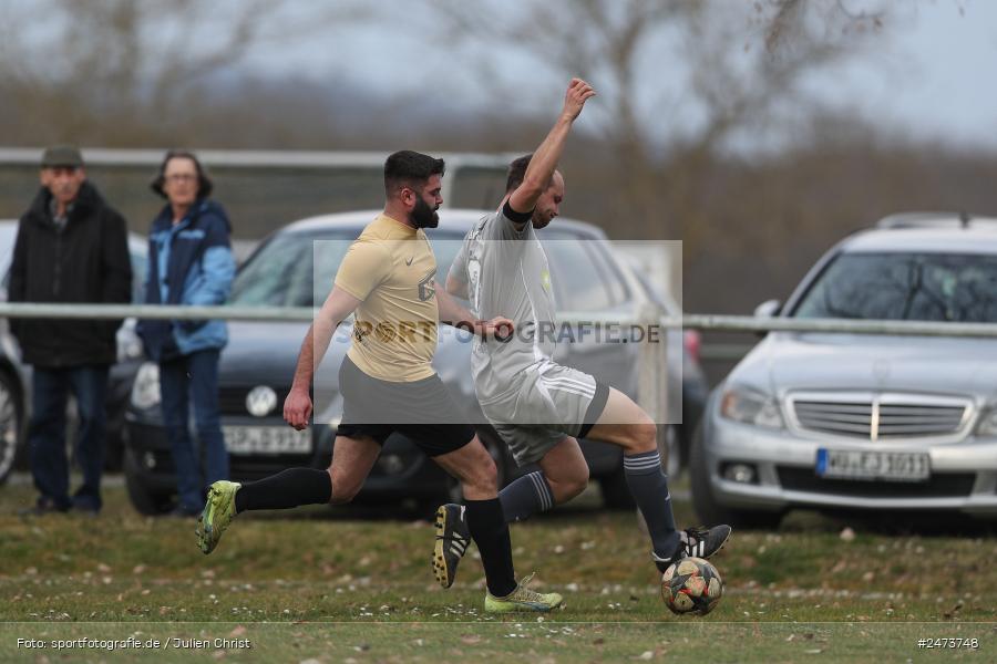 sport, action, Sportgelände, SVS, SV Schaippach, Fussball, FVWA, FV Wernfeld/Adelsberg, BFV, Adelsberg, A-Klasse Würzburg Gr. 5, 23.03.2025, 18. Spieltag - Bild-ID: 2473748