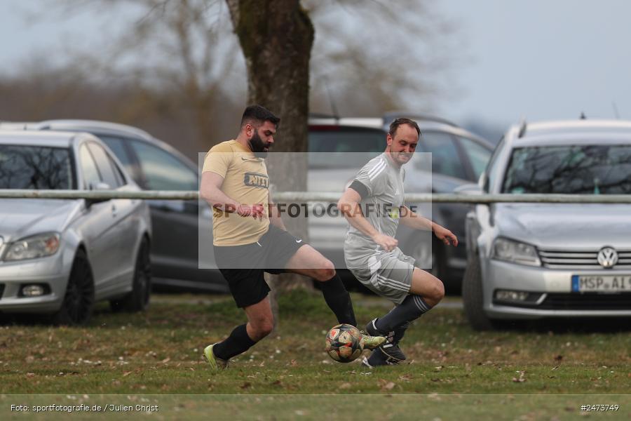 sport, action, Sportgelände, SVS, SV Schaippach, Fussball, FVWA, FV Wernfeld/Adelsberg, BFV, Adelsberg, A-Klasse Würzburg Gr. 5, 23.03.2025, 18. Spieltag - Bild-ID: 2473749