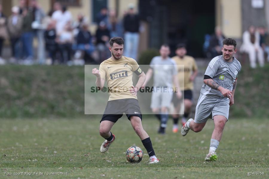 sport, action, Sportgelände, SVS, SV Schaippach, Fussball, FVWA, FV Wernfeld/Adelsberg, BFV, Adelsberg, A-Klasse Würzburg Gr. 5, 23.03.2025, 18. Spieltag - Bild-ID: 2473758