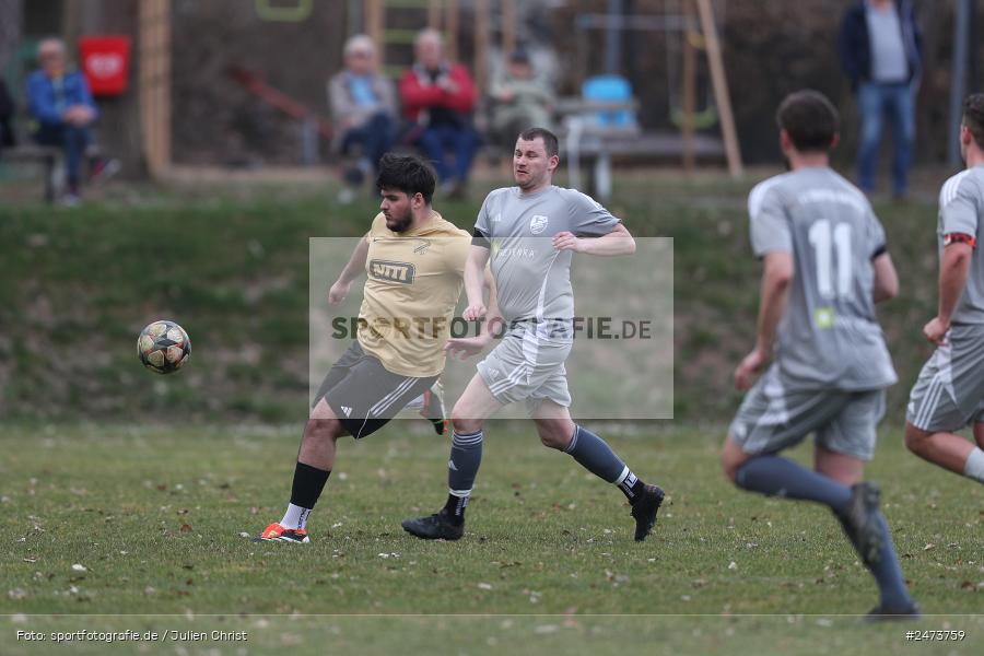 sport, action, Sportgelände, SVS, SV Schaippach, Fussball, FVWA, FV Wernfeld/Adelsberg, BFV, Adelsberg, A-Klasse Würzburg Gr. 5, 23.03.2025, 18. Spieltag - Bild-ID: 2473759