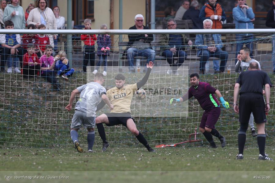 sport, action, Sportgelände, SVS, SV Schaippach, Fussball, FVWA, FV Wernfeld/Adelsberg, BFV, Adelsberg, A-Klasse Würzburg Gr. 5, 23.03.2025, 18. Spieltag - Bild-ID: 2473766