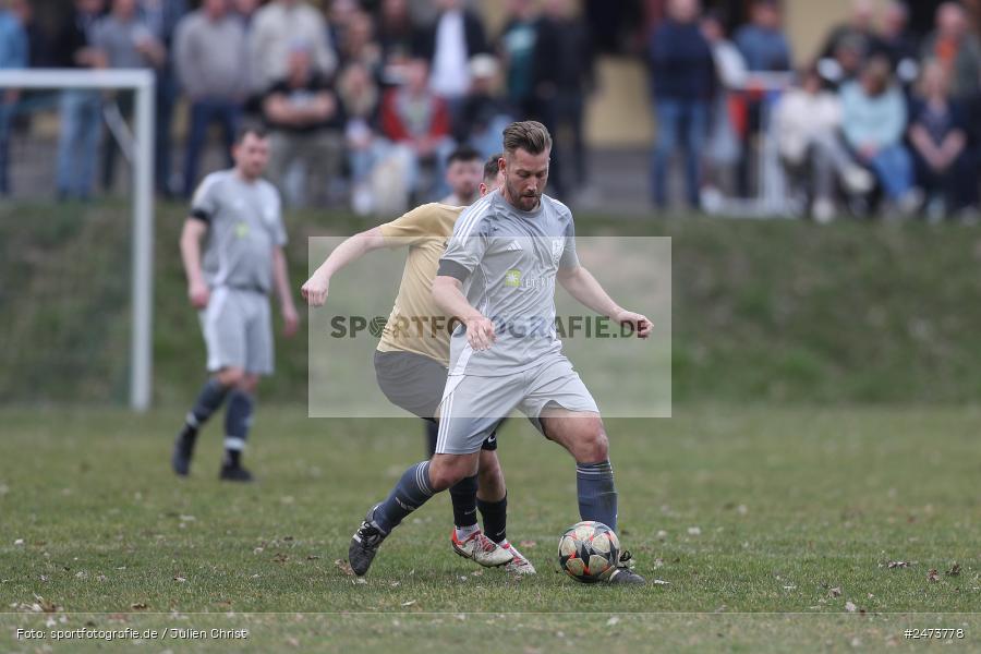 sport, action, Sportgelände, SVS, SV Schaippach, Fussball, FVWA, FV Wernfeld/Adelsberg, BFV, Adelsberg, A-Klasse Würzburg Gr. 5, 23.03.2025, 18. Spieltag - Bild-ID: 2473778