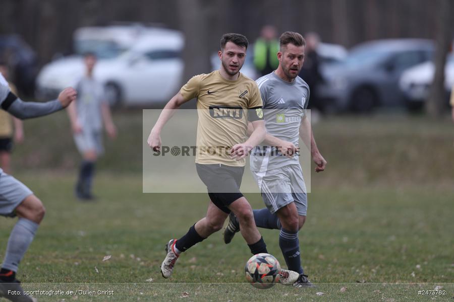 sport, action, Sportgelände, SVS, SV Schaippach, Fussball, FVWA, FV Wernfeld/Adelsberg, BFV, Adelsberg, A-Klasse Würzburg Gr. 5, 23.03.2025, 18. Spieltag - Bild-ID: 2473782