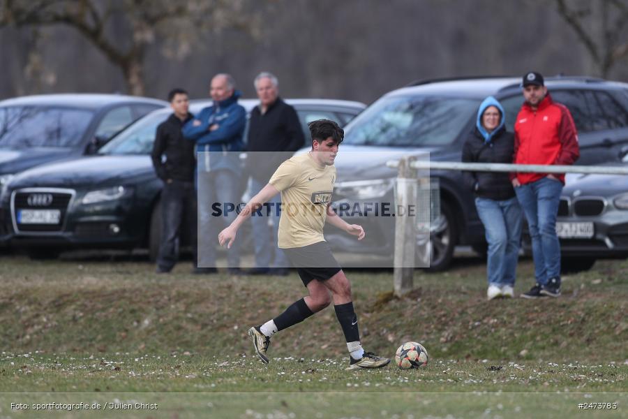 sport, action, Sportgelände, SVS, SV Schaippach, Fussball, FVWA, FV Wernfeld/Adelsberg, BFV, Adelsberg, A-Klasse Würzburg Gr. 5, 23.03.2025, 18. Spieltag - Bild-ID: 2473783