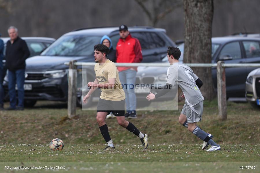 sport, action, Sportgelände, SVS, SV Schaippach, Fussball, FVWA, FV Wernfeld/Adelsberg, BFV, Adelsberg, A-Klasse Würzburg Gr. 5, 23.03.2025, 18. Spieltag - Bild-ID: 2473785