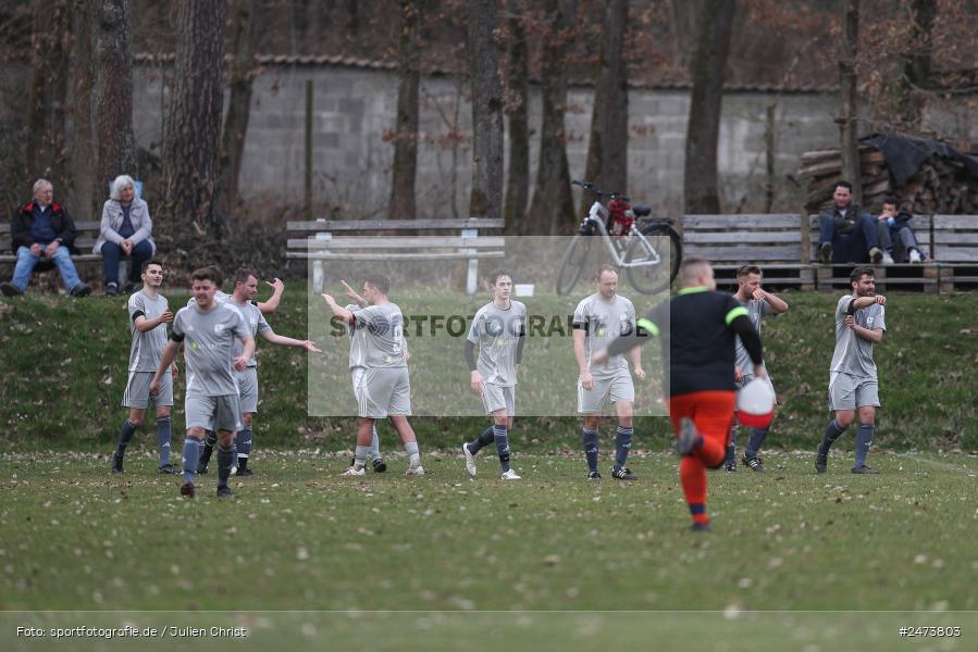 sport, action, Sportgelände, SVS, SV Schaippach, Fussball, FVWA, FV Wernfeld/Adelsberg, BFV, Adelsberg, A-Klasse Würzburg Gr. 5, 23.03.2025, 18. Spieltag - Bild-ID: 2473803