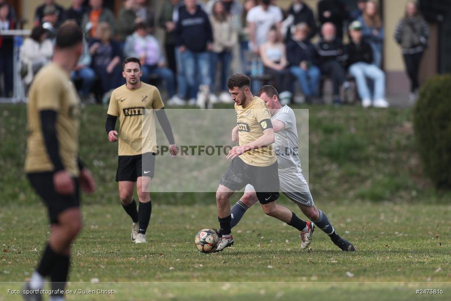 sport, action, Sportgelände, SVS, SV Schaippach, Fussball, FVWA, FV Wernfeld/Adelsberg, BFV, Adelsberg, A-Klasse Würzburg Gr. 5, 23.03.2025, 18. Spieltag - Bild-ID: 2473816