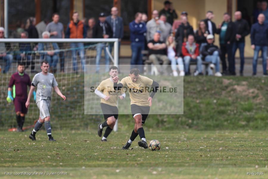 sport, action, Sportgelände, SVS, SV Schaippach, Fussball, FVWA, FV Wernfeld/Adelsberg, BFV, Adelsberg, A-Klasse Würzburg Gr. 5, 23.03.2025, 18. Spieltag - Bild-ID: 2473823