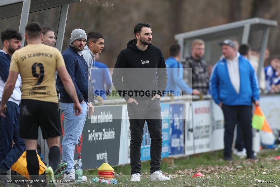 sport, action, Sportgelände, SVS, SV Schaippach, Fussball, FVWA, FV Wernfeld/Adelsberg, BFV, Adelsberg, A-Klasse Würzburg Gr. 5, 23.03.2025, 18. Spieltag - Bild-ID: 2473837
