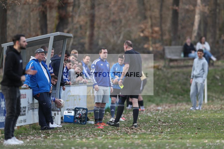 sport, action, Sportgelände, SVS, SV Schaippach, Fussball, FVWA, FV Wernfeld/Adelsberg, BFV, Adelsberg, A-Klasse Würzburg Gr. 5, 23.03.2025, 18. Spieltag - Bild-ID: 2473847