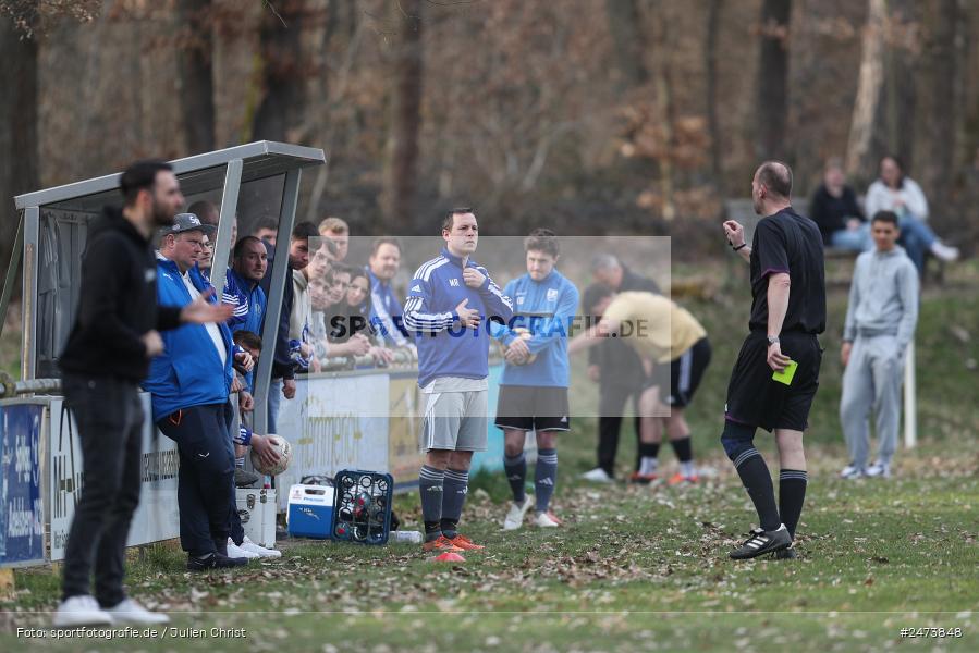 sport, action, Sportgelände, SVS, SV Schaippach, Fussball, FVWA, FV Wernfeld/Adelsberg, BFV, Adelsberg, A-Klasse Würzburg Gr. 5, 23.03.2025, 18. Spieltag - Bild-ID: 2473848