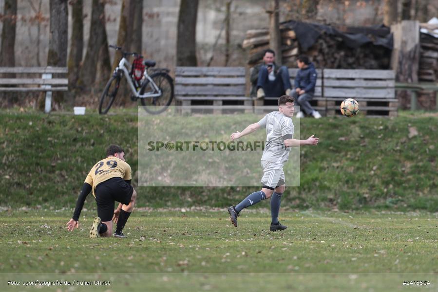 sport, action, Sportgelände, SVS, SV Schaippach, Fussball, FVWA, FV Wernfeld/Adelsberg, BFV, Adelsberg, A-Klasse Würzburg Gr. 5, 23.03.2025, 18. Spieltag - Bild-ID: 2473854