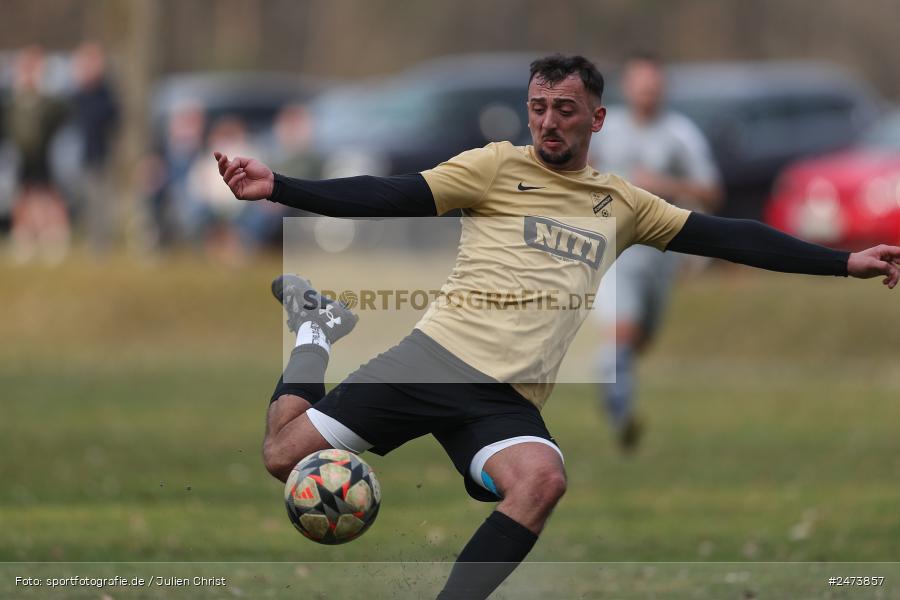 sport, action, Sportgelände, SVS, SV Schaippach, Fussball, FVWA, FV Wernfeld/Adelsberg, BFV, Adelsberg, A-Klasse Würzburg Gr. 5, 23.03.2025, 18. Spieltag - Bild-ID: 2473857