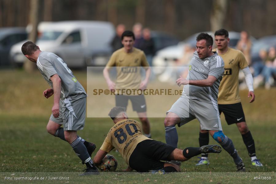 sport, action, Sportgelände, SVS, SV Schaippach, Fussball, FVWA, FV Wernfeld/Adelsberg, BFV, Adelsberg, A-Klasse Würzburg Gr. 5, 23.03.2025, 18. Spieltag - Bild-ID: 2473858