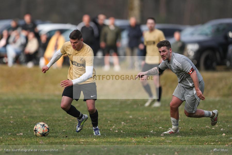 sport, action, Sportgelände, SVS, SV Schaippach, Fussball, FVWA, FV Wernfeld/Adelsberg, BFV, Adelsberg, A-Klasse Würzburg Gr. 5, 23.03.2025, 18. Spieltag - Bild-ID: 2473866