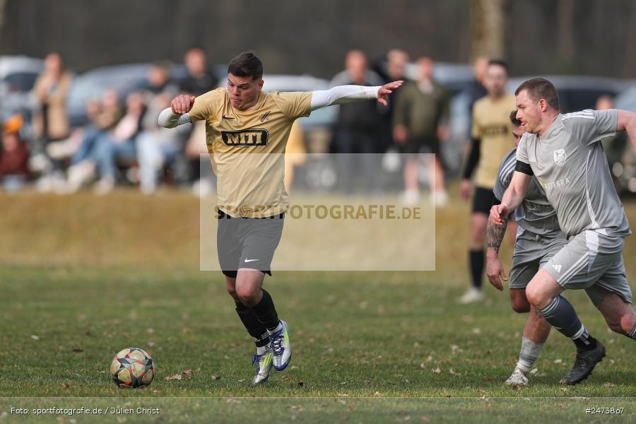 sport, action, Sportgelände, SVS, SV Schaippach, Fussball, FVWA, FV Wernfeld/Adelsberg, BFV, Adelsberg, A-Klasse Würzburg Gr. 5, 23.03.2025, 18. Spieltag - Bild-ID: 2473867