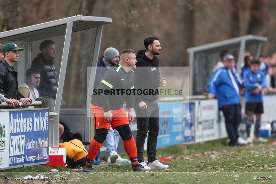 sport, action, Sportgelände, SVS, SV Schaippach, Fussball, FVWA, FV Wernfeld/Adelsberg, BFV, Adelsberg, A-Klasse Würzburg Gr. 5, 23.03.2025, 18. Spieltag - Bild-ID: 2473876