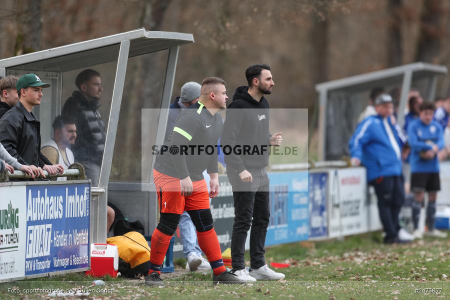sport, action, Sportgelände, SVS, SV Schaippach, Fussball, FVWA, FV Wernfeld/Adelsberg, BFV, Adelsberg, A-Klasse Würzburg Gr. 5, 23.03.2025, 18. Spieltag - Bild-ID: 2473877